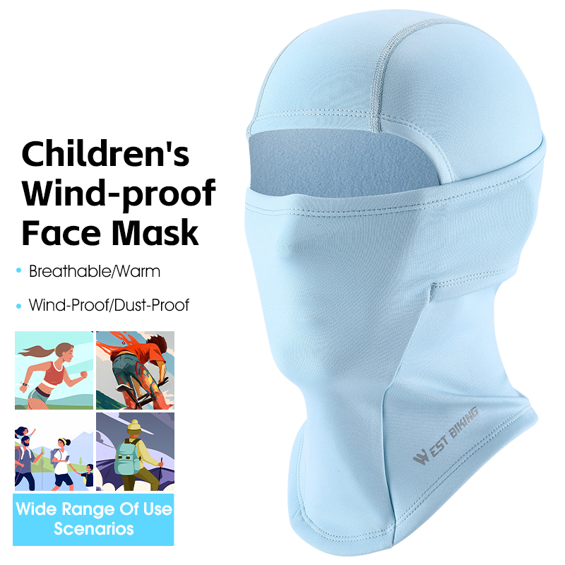 Neck Gaiter Fleece - WEST BIKING Kids Winter Balaclava Fleece