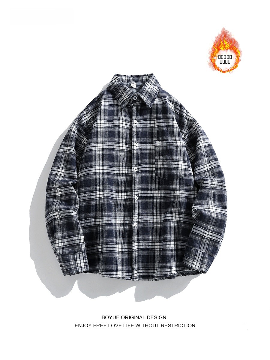 Boyue Men's Plaid Flannel Shir – Flannel Shirt Lined recenzja i cena