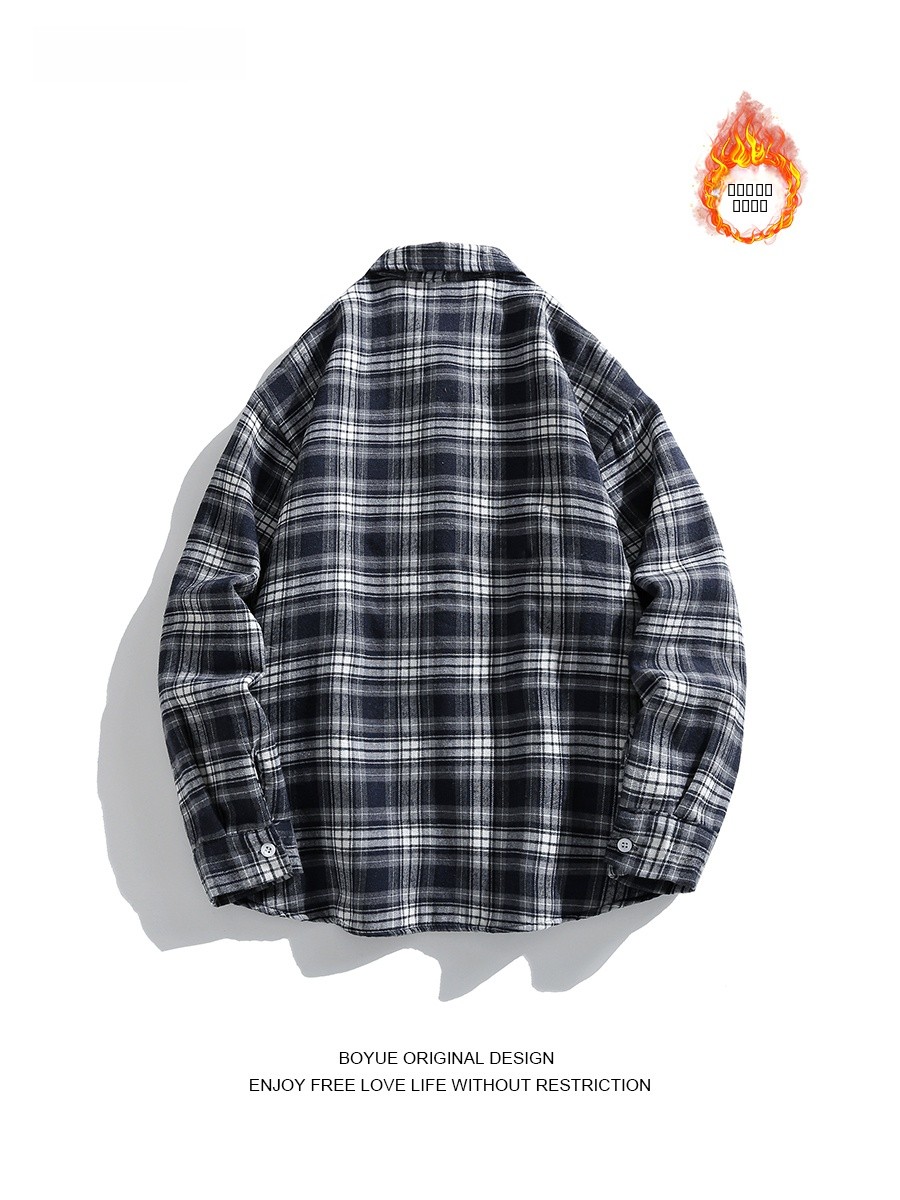 Boyue Men's Plaid Flannel Shir – Flannel Shirt Lined recenzja i cena