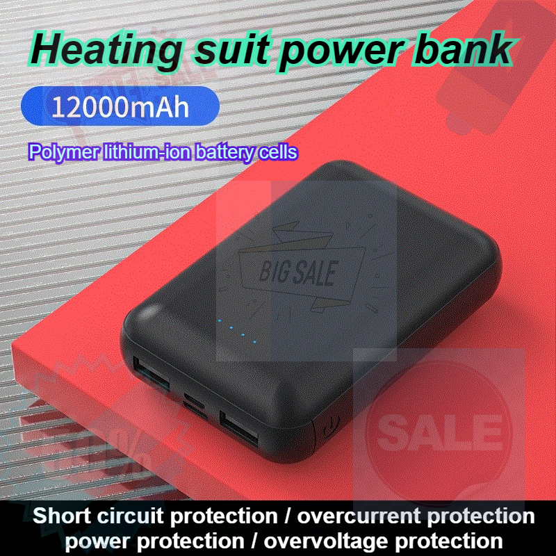 12000mAh Heating Clothing Powe – Heated Vest Battery recenzja i cena