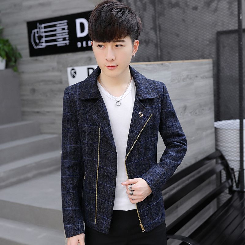 Men's Short Wool Blend Peacoat – Wool Coat Peacoat recenzja i cena