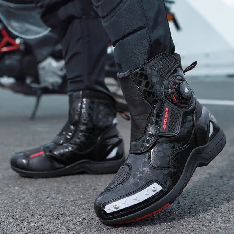 Men Motorcycle Boots Shoes Mic – Waterproof Winter Boot recenzja i cena
