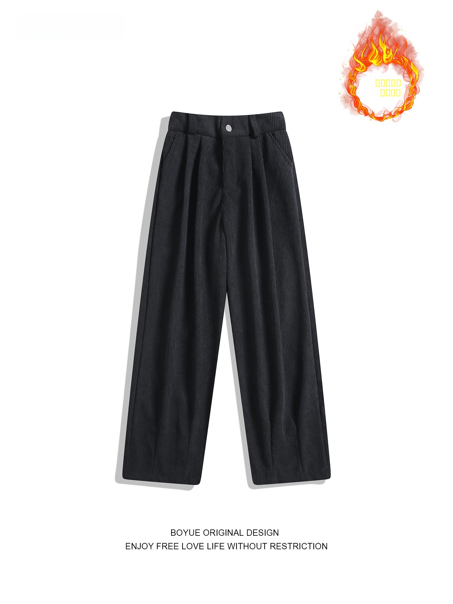 Boyue Men's Thiened Corduroy S – Corduroy Pant Warm recenzja i cena