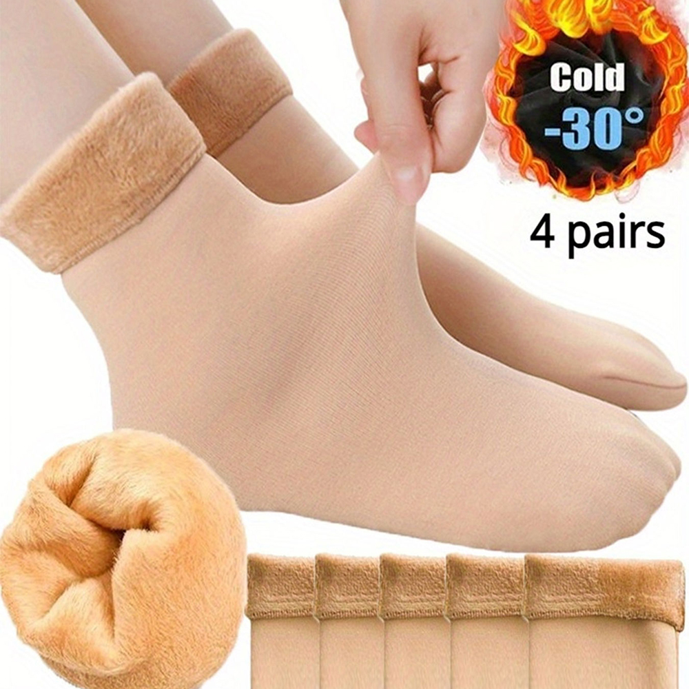 2/4 Pairs Winter Warm Thicken  – Thermal Sock Wool recenzja i cena