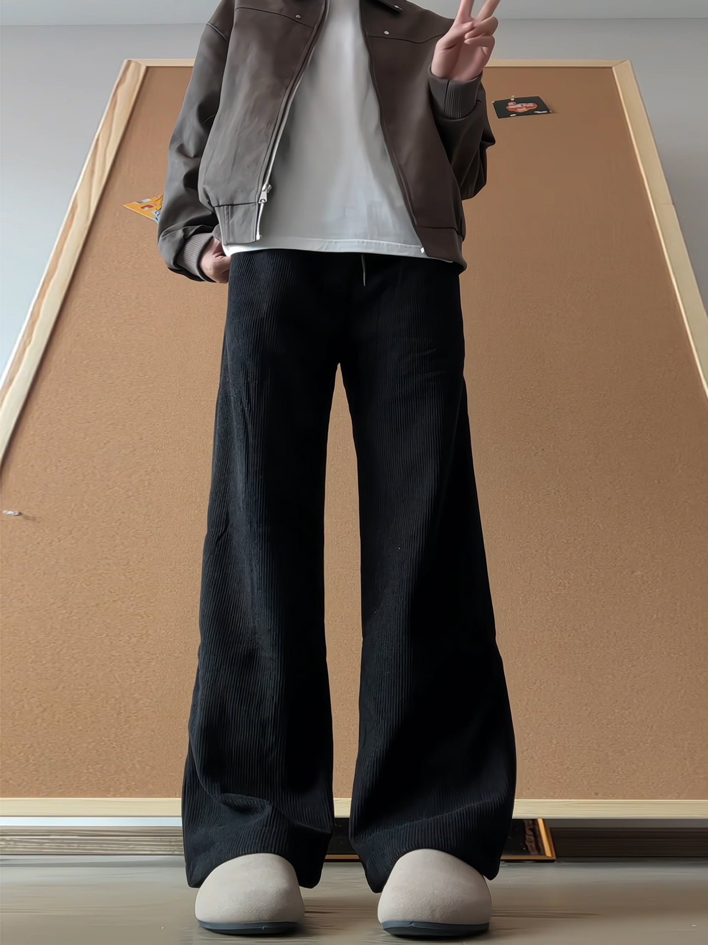 Thiened Fce Lined Corduroy Men – Corduroy Pant Warm recenzja i cena