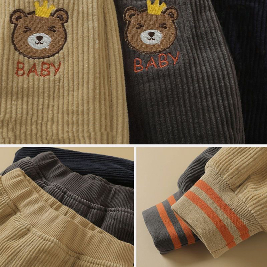 1pcs Boys Girls Winter Velvet  – Corduroy Pant Warm recenzja i cena