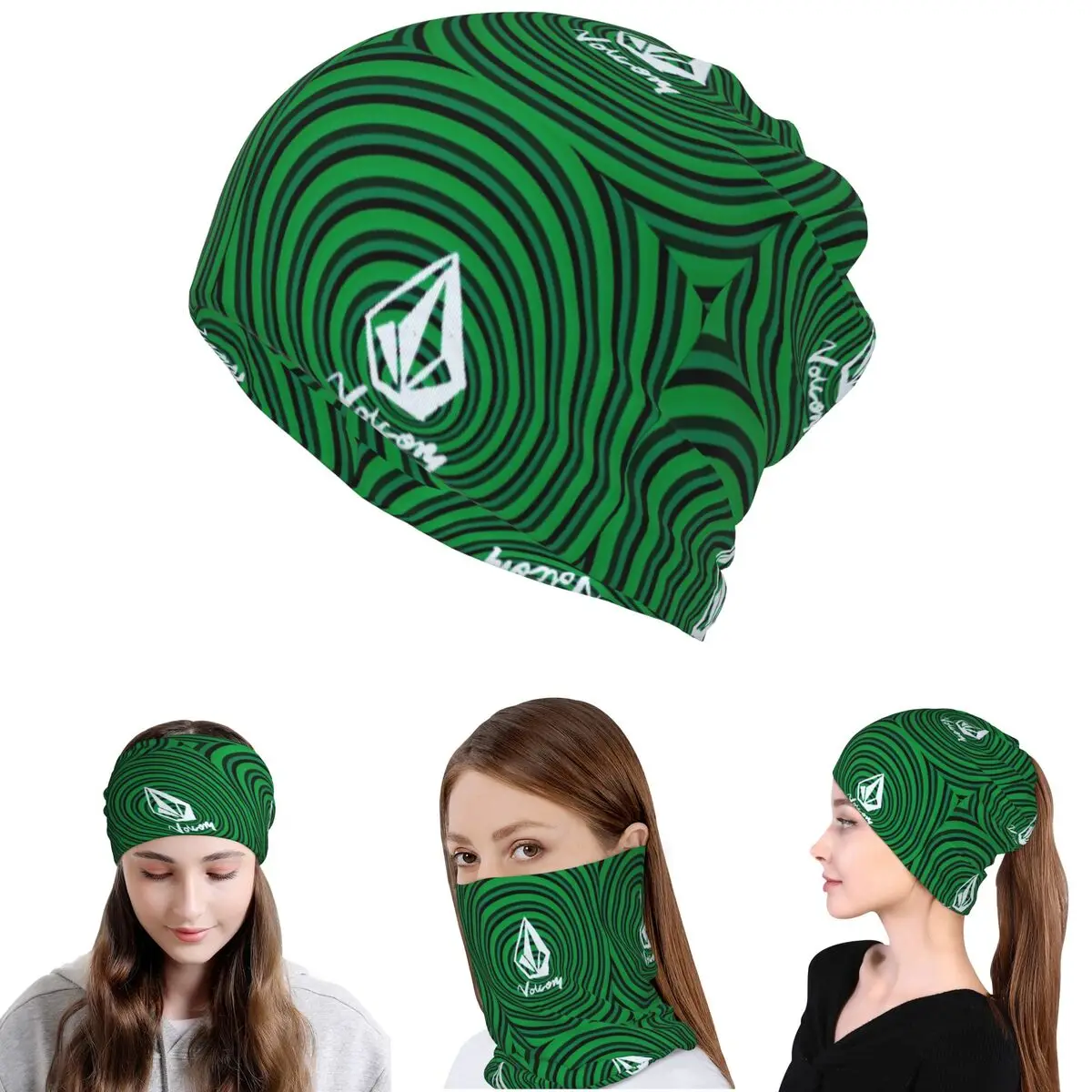V-Volcom Logo Bandana Neck Gai – Knit Beanie Hat Warm recenzja i cena