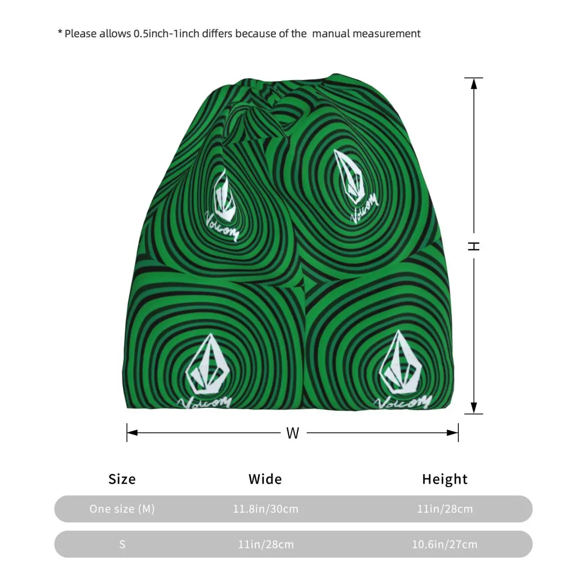 V-Volcom Logo Bandana Neck Gai – Knit Beanie Hat Warm recenzja i cena