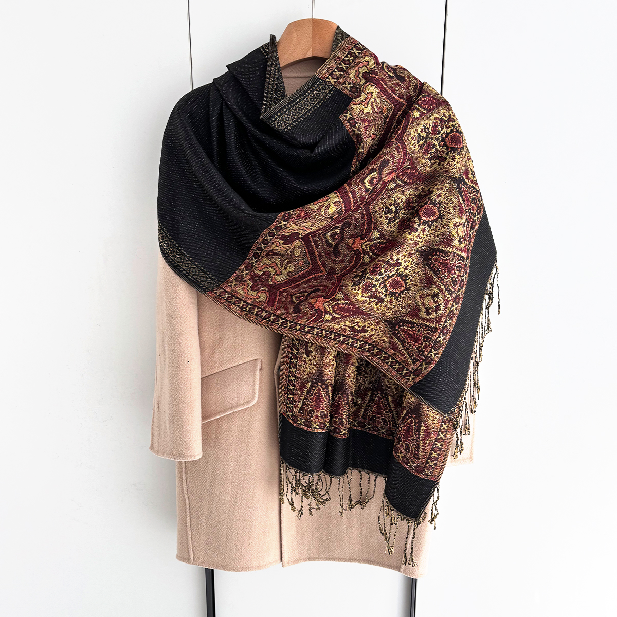 Luxury Scarf For Women Autumn  – Cashmere Pashmina Wrap recenzja i cena