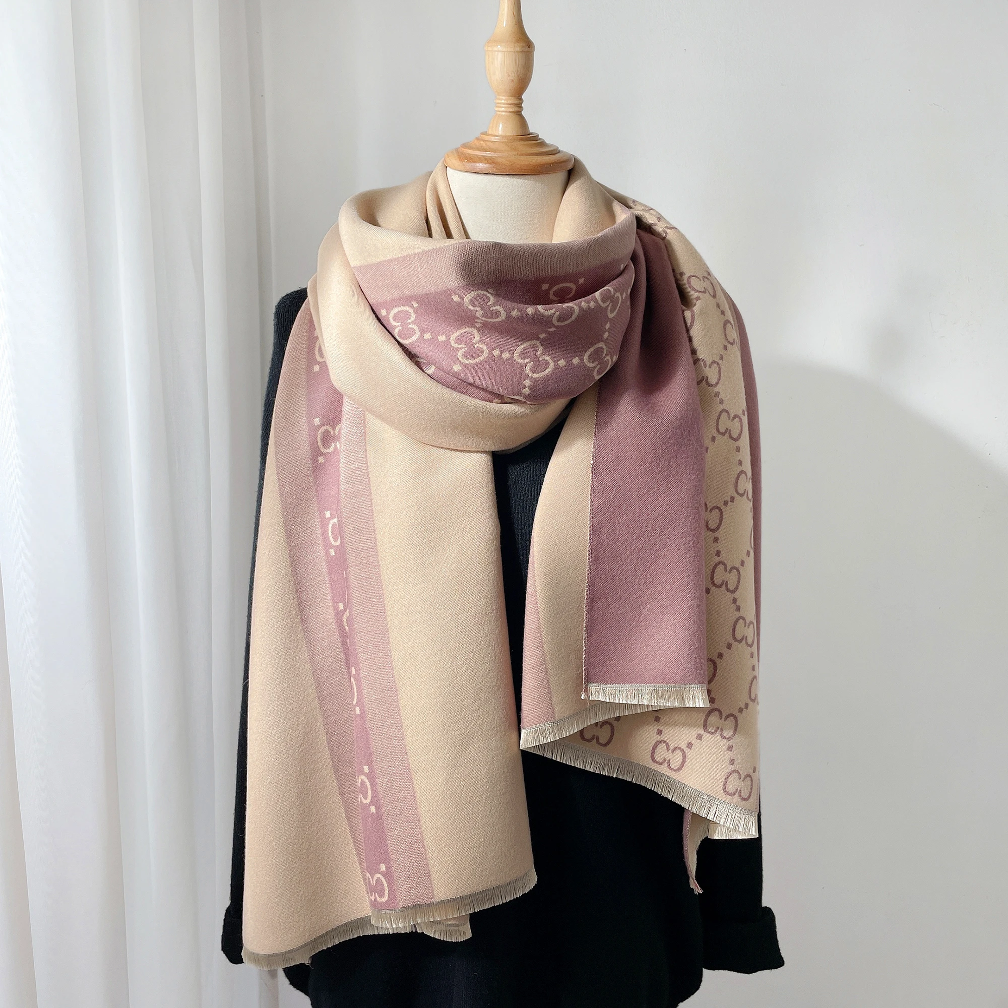 2025 Autumn and Winter New Eur – Wool Scarf Men recenzja i cena