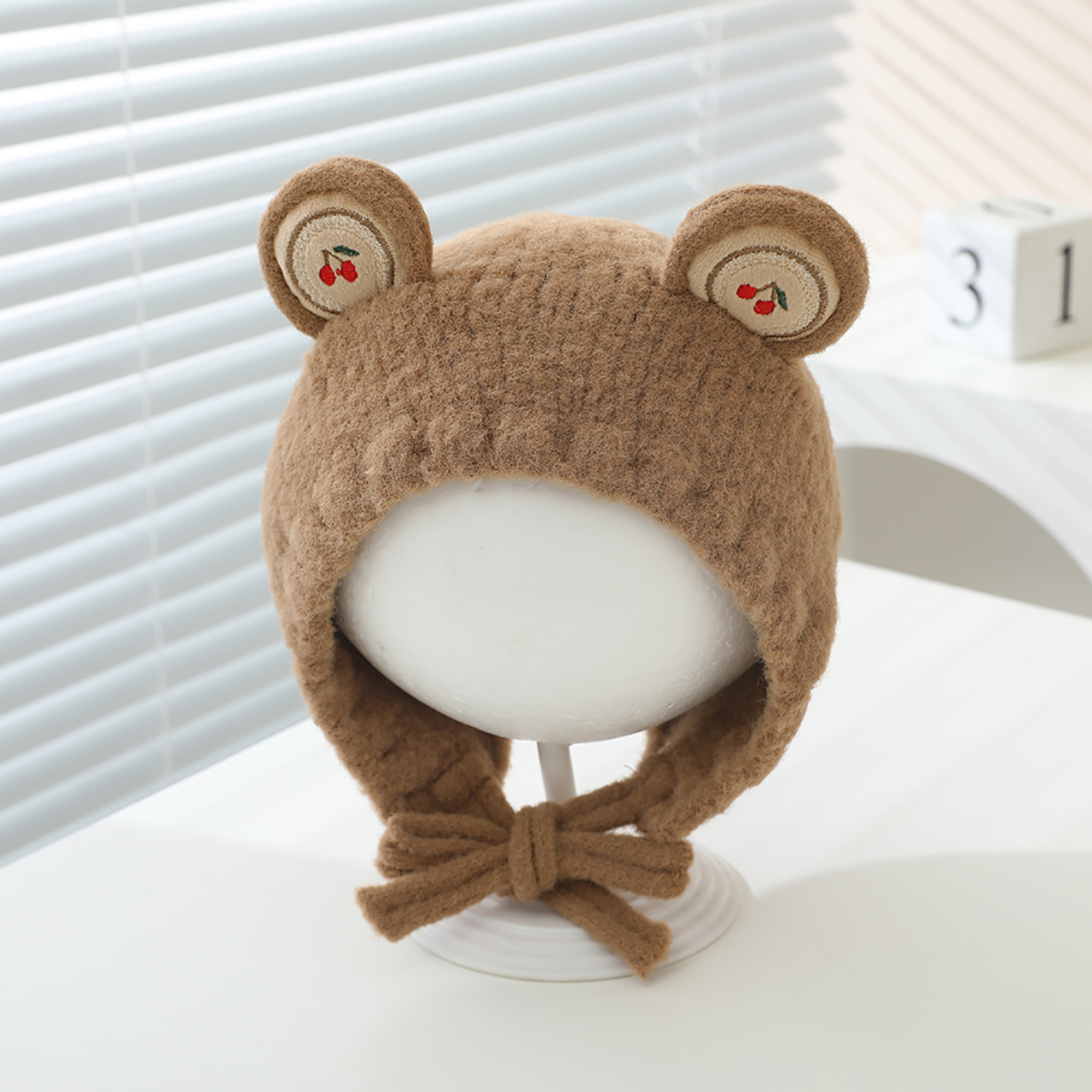 Autumn Winter Baby Knitted Hat – Knit Beanie Hat Warm recenzja i cena