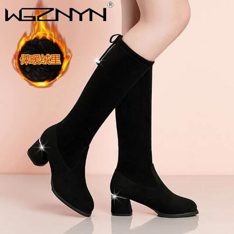 Women Autumn Winter Black Knee – Waterproof Winter Boot recenzja i cena