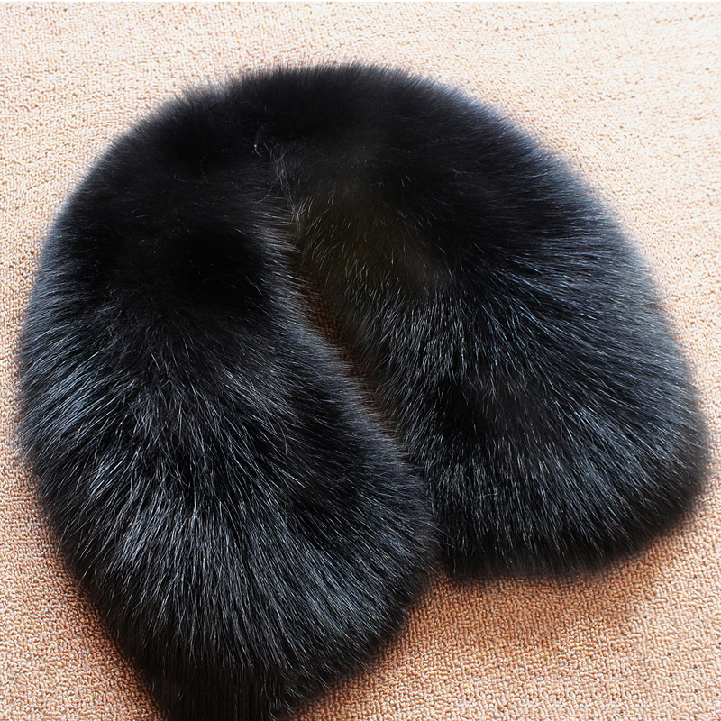 Real wool collar whole fur fox – Wool Scarf Men recenzja i cena