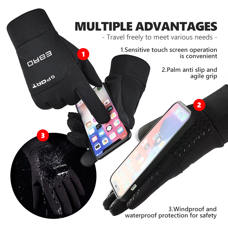 Waterproof Winter Warm Gloves  – Touch Screen Gloves recenzja i cena