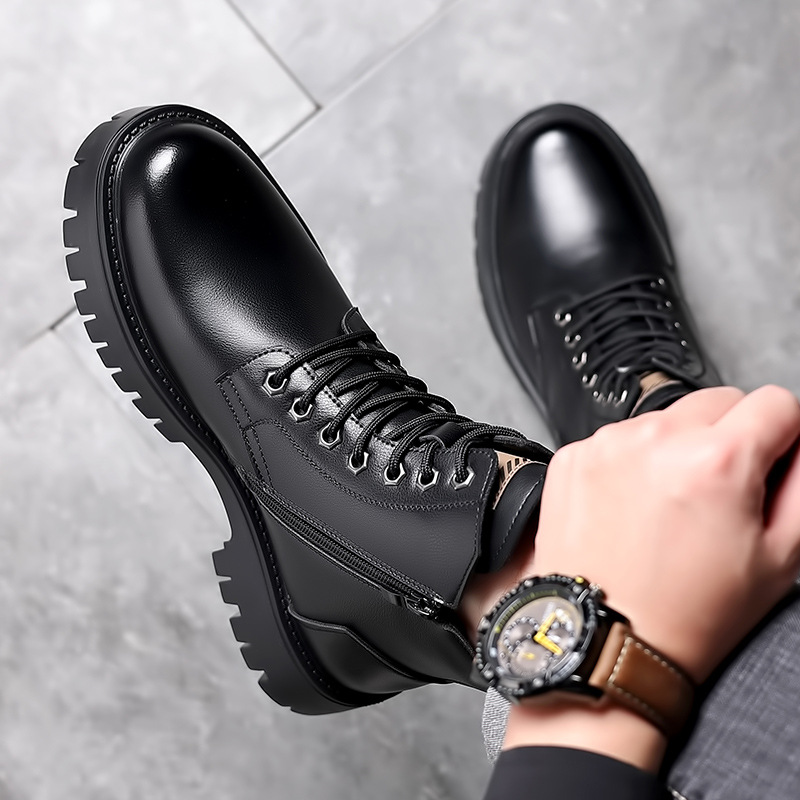 Men Classic Genuine Leather Bo – Waterproof Winter Boot recenzja i cena