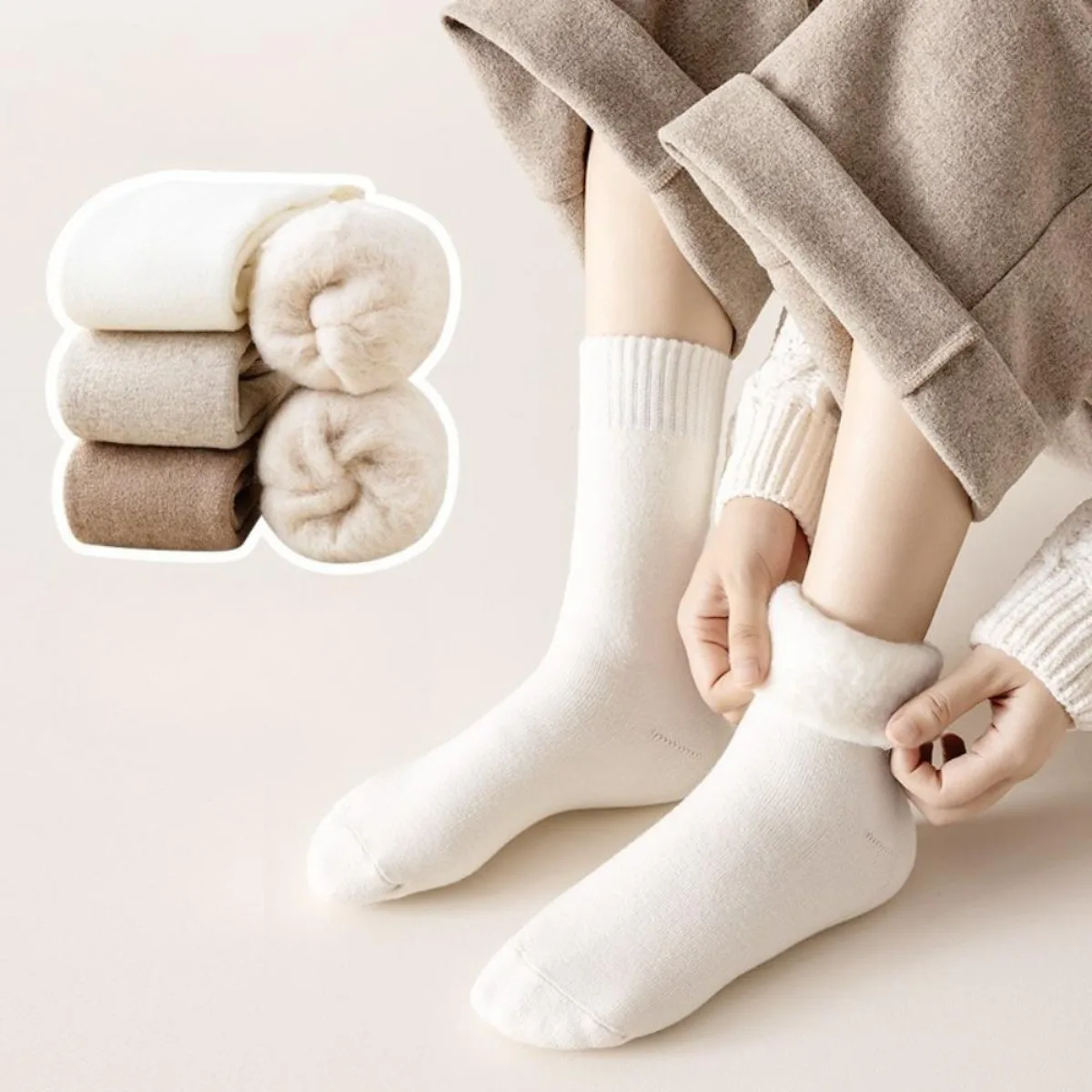 1 Pair Winter Warm Thermal Soc – Thermal Sock Wool recenzja i cena