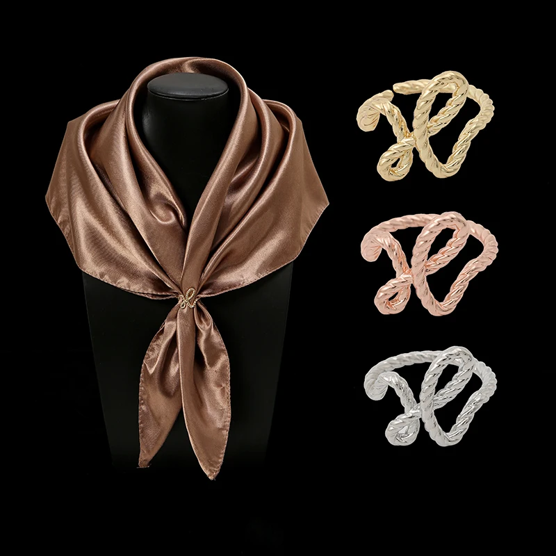 Fashion Metal Scarf Buckle But – Shawl Wrap Winter recenzja i cena