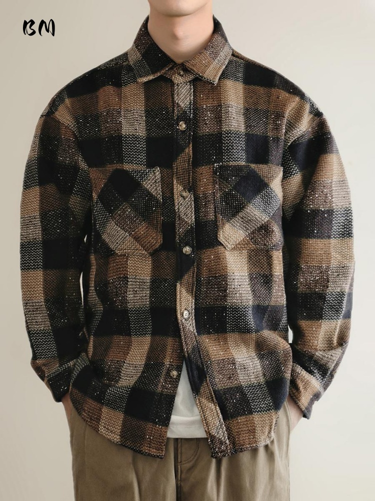 Mens American Vintage Yarn Dye – Flannel Shirt Lined recenzja i cena