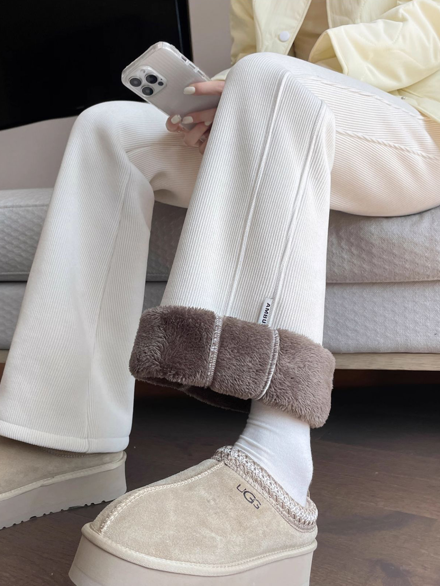 Lamb Velvet Thickened Women's  – Corduroy Pant Warm recenzja i cena