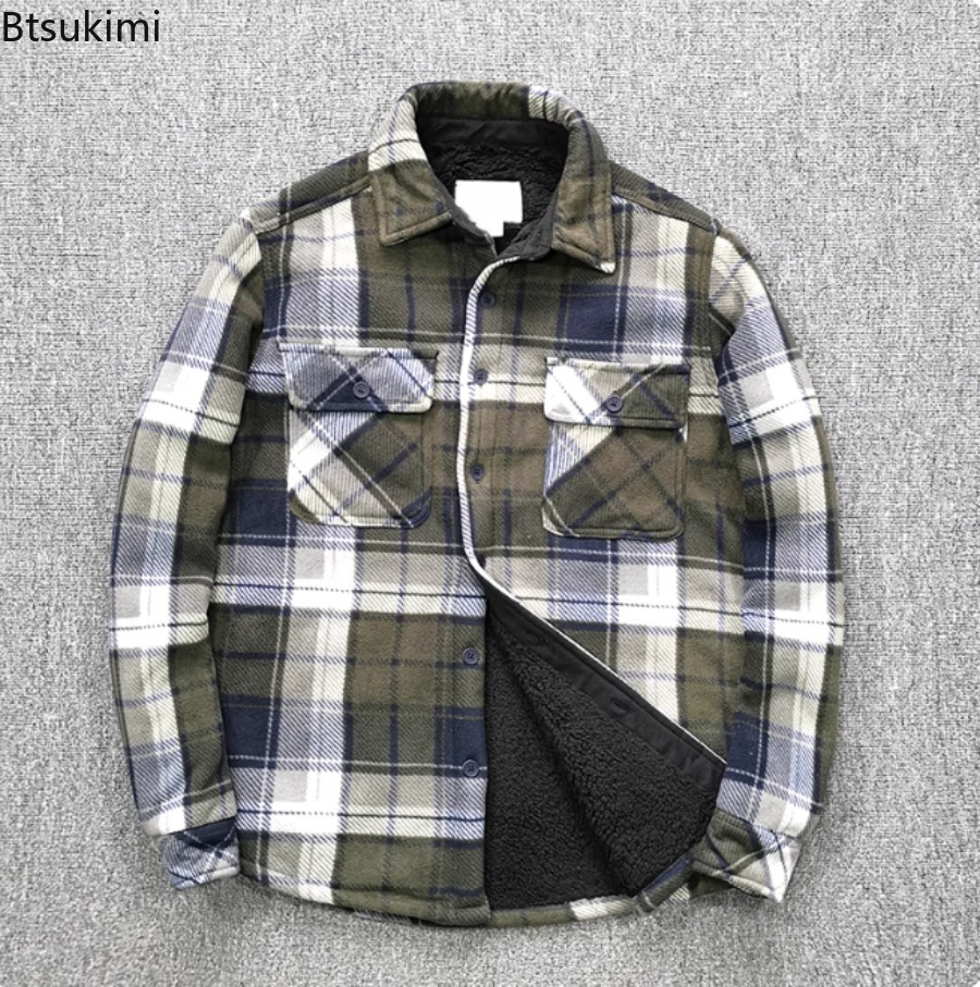 Mens Winter Fleece Linend Warm – Flannel Shirt Lined recenzja i cena