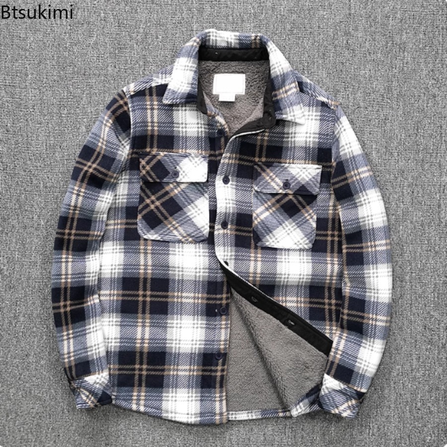 Mens Winter Fleece Linend Warm – Flannel Shirt Lined recenzja i cena