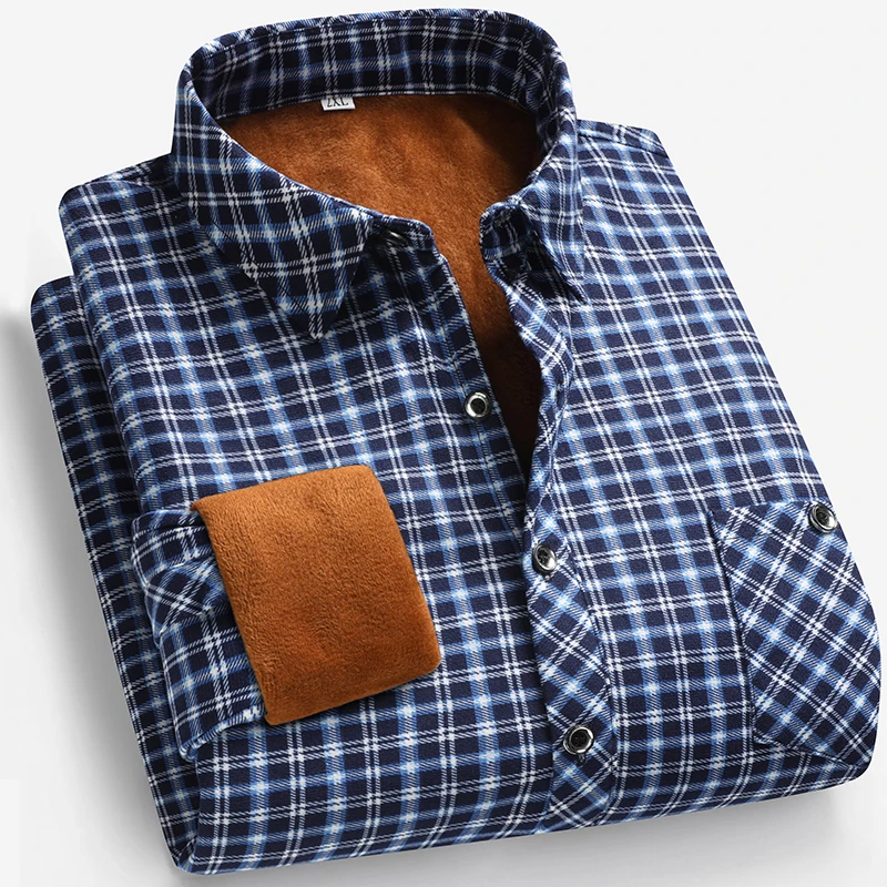 2026 Autumn and Winter Men's F – Flannel Shirt Lined recenzja i cena