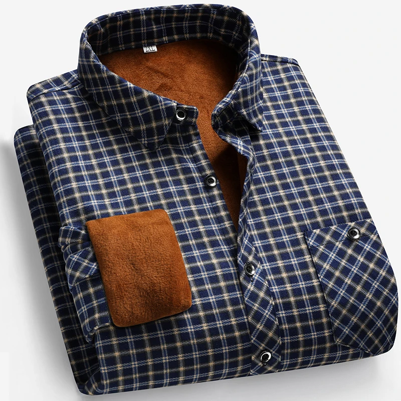 2026 Autumn and Winter Men's F – Flannel Shirt Lined recenzja i cena
