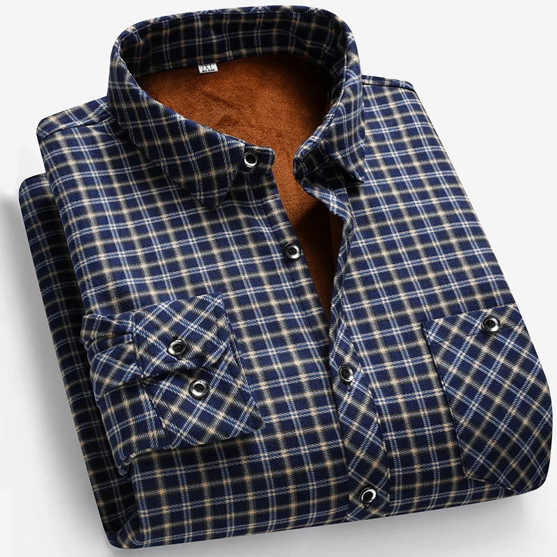 2026 Autumn and Winter Men's F – Flannel Shirt Lined recenzja i cena