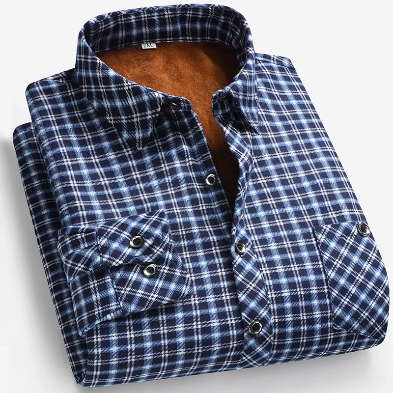 2026 Autumn and Winter Men's F – Flannel Shirt Lined recenzja i cena