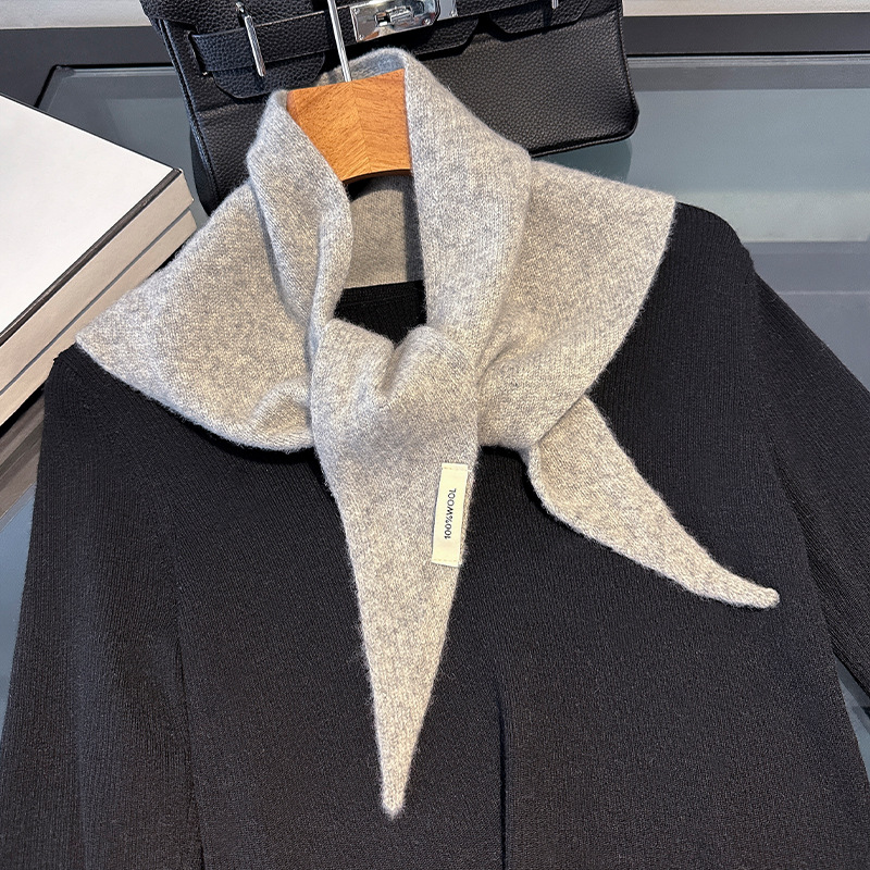 100% Wool Korean Style Knitted – Shawl Wrap Winter recenzja i cena
