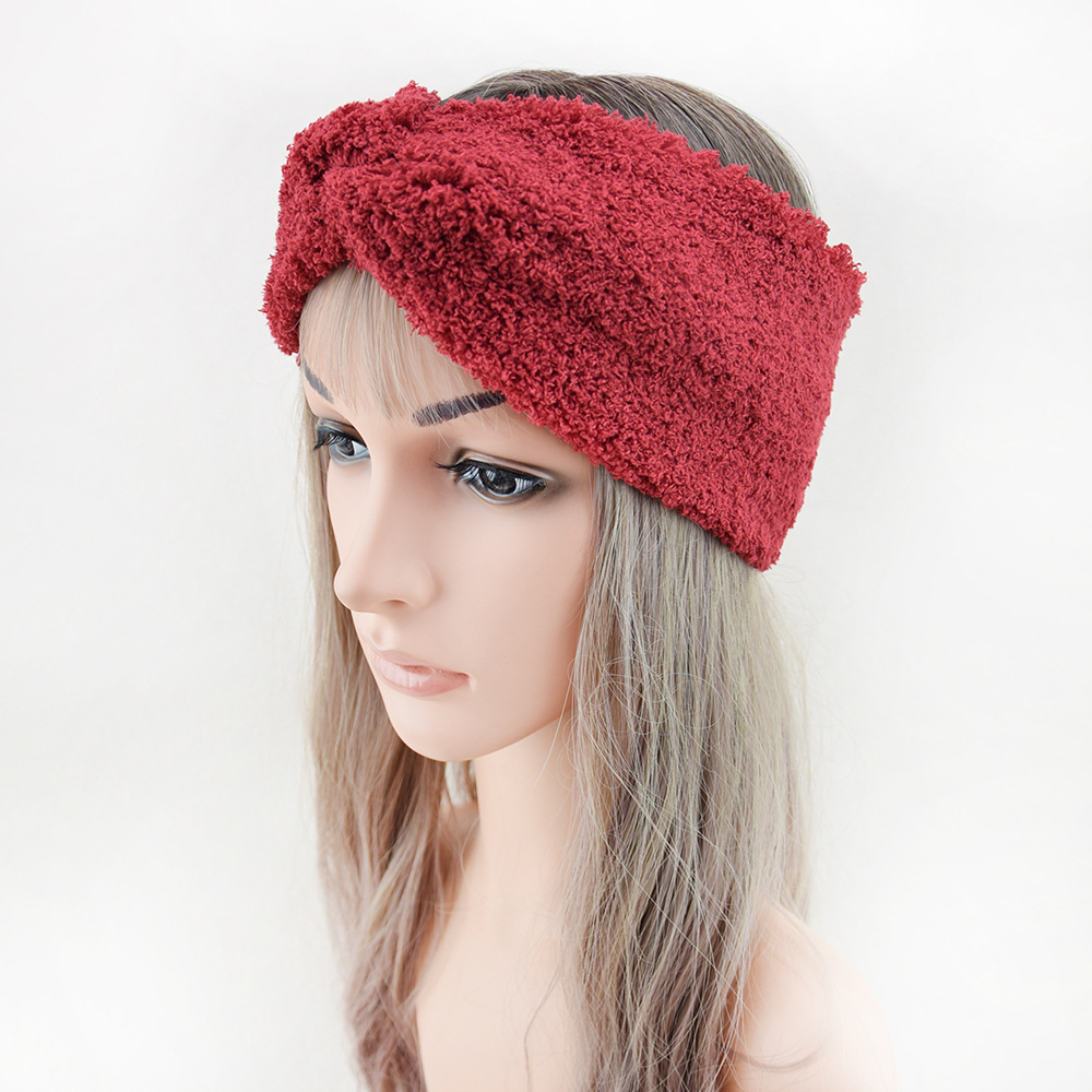 New Fleece Cross Wide Headband – Winter Headband Fleece recenzja i cena