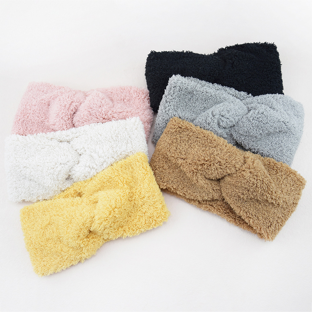 New Fleece Cross Wide Headband – Winter Headband Fleece recenzja i cena