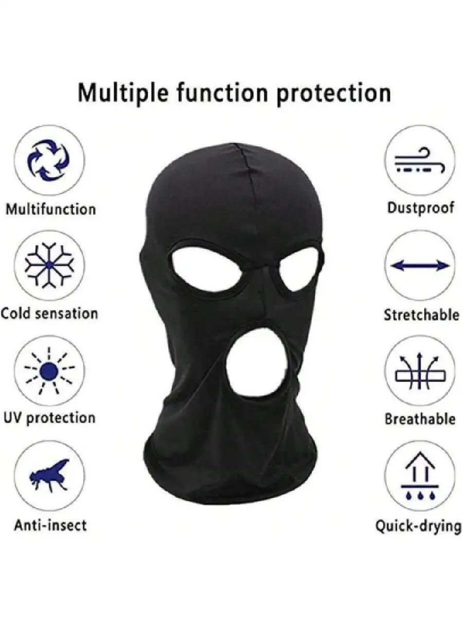 3 Hole Black Balaclava Face Ma – Balaclava Ski Mask recenzja i cena