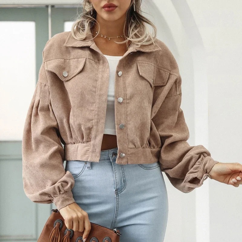 2024 Spring Corduroy Coat Over – Down Jacket Packable recenzja i cena