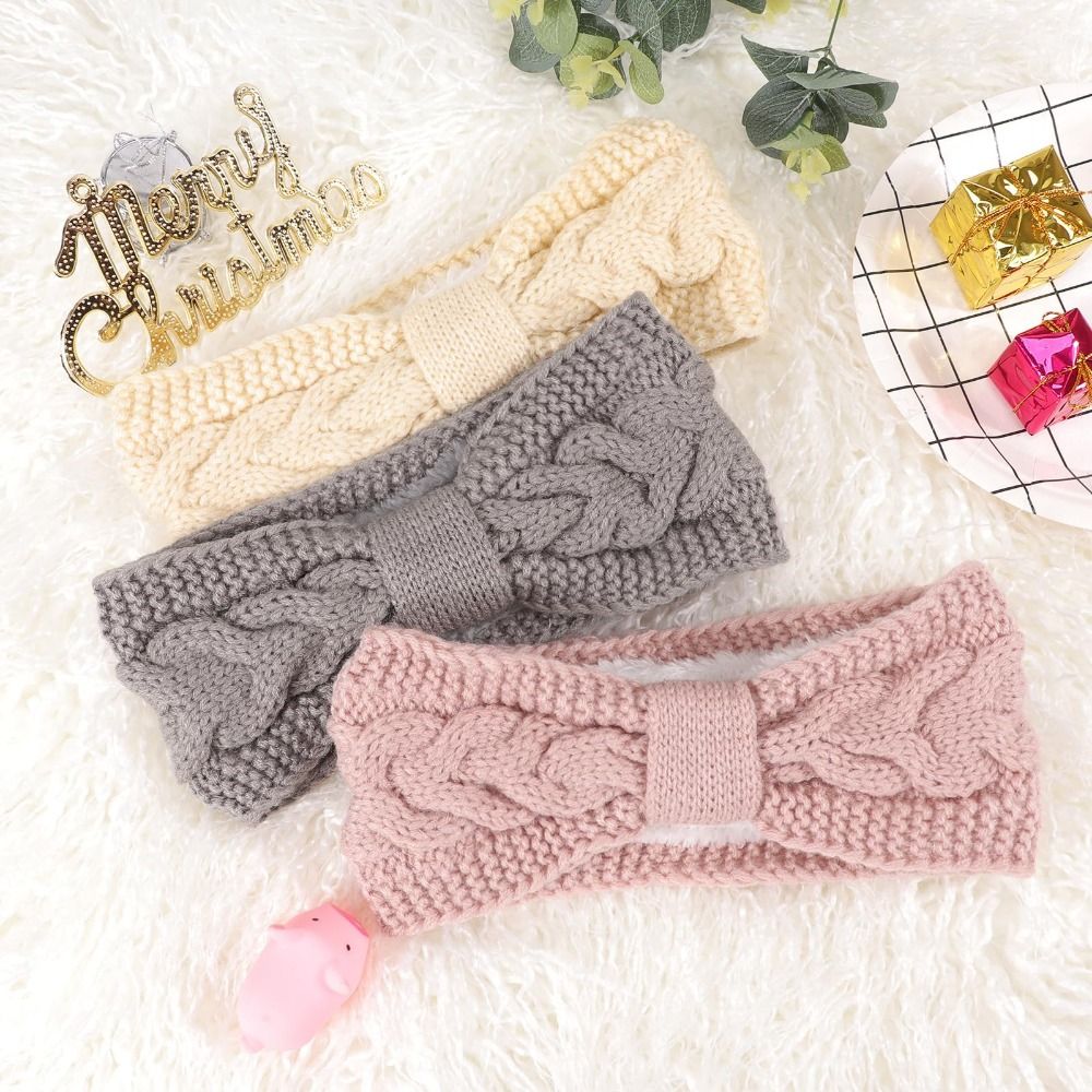 Winter Knitted Women Headbands – Winter Headband Fleece recenzja i cena