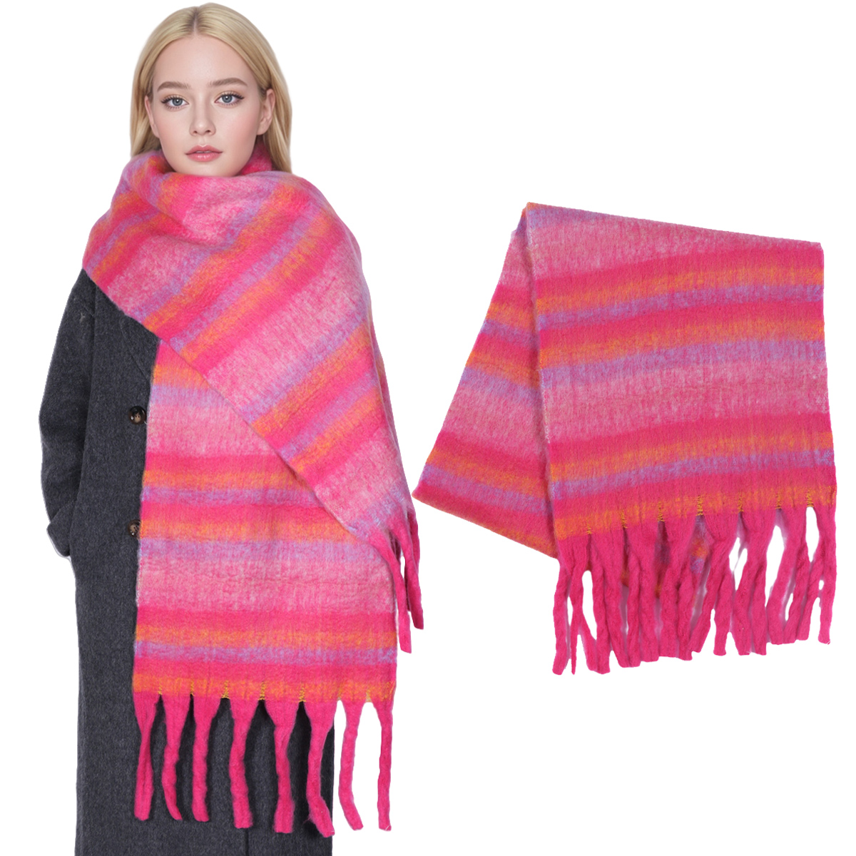 Winter Scarf for Women Cashmer – Cashmere Pashmina Wrap recenzja i cena
