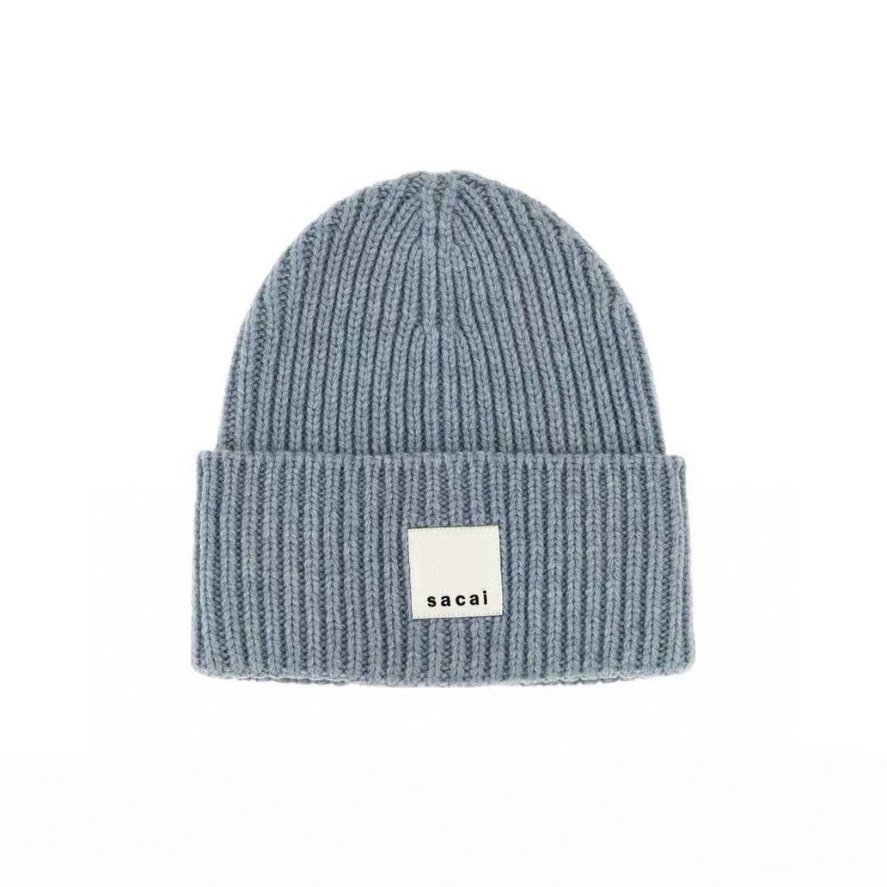 Vuu Sacai Collaborative Patchw – Knit Beanie Hat Warm recenzja i cena
