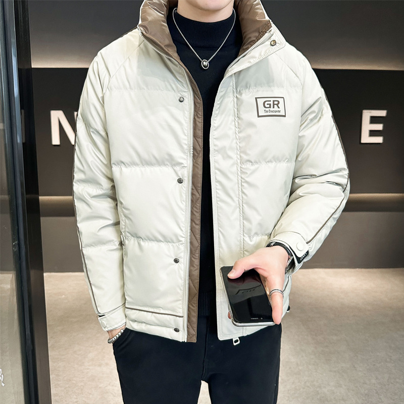 Fall Winter Men's White Duck D – Down Jacket Packable recenzja i cena