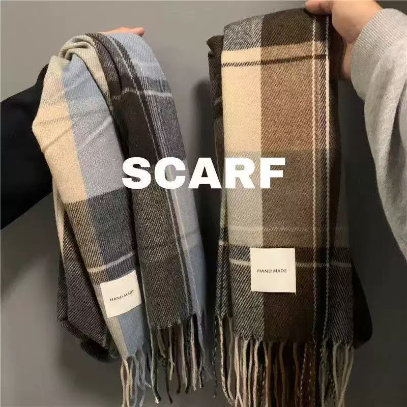 1 pc Fashionable and warm Brit – Wool Scarf Men recenzja i cena