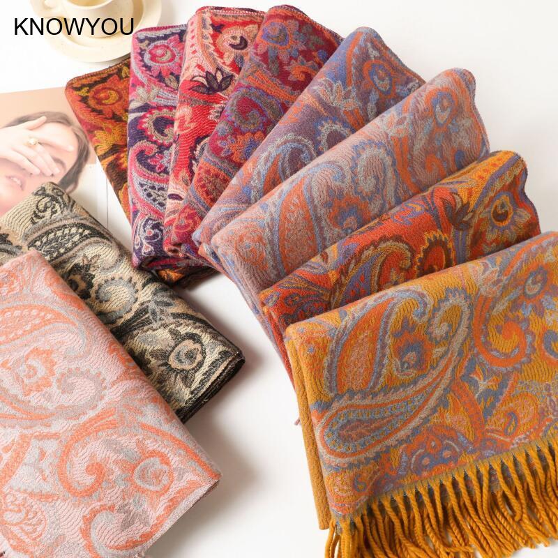 Reversible Jacquard Warm Cashm – Cashmere Pashmina Wrap recenzja i cena
