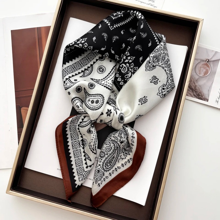 2025 Silk Shawl Square Scarf F – Shawl Wrap Winter recenzja i cena